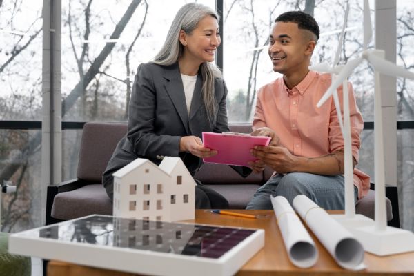 How can you improve energy efficiency in your rental properties to attract tenants in the UK?